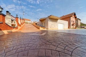 painting concrete on driveway