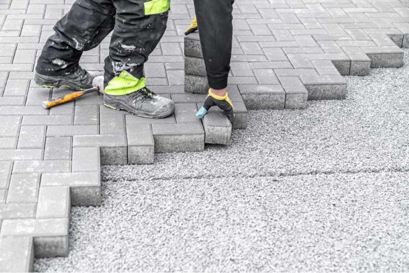 how to prep for pavers